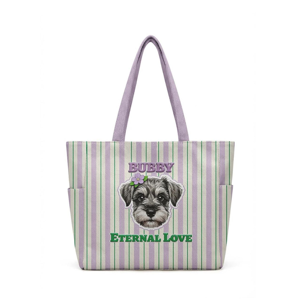 Custom DIY Pet Portrait Tote Bag - Personalized Foldable Eco-Friendly Twill Shopping Bag (8 Styles, Free Drawing)