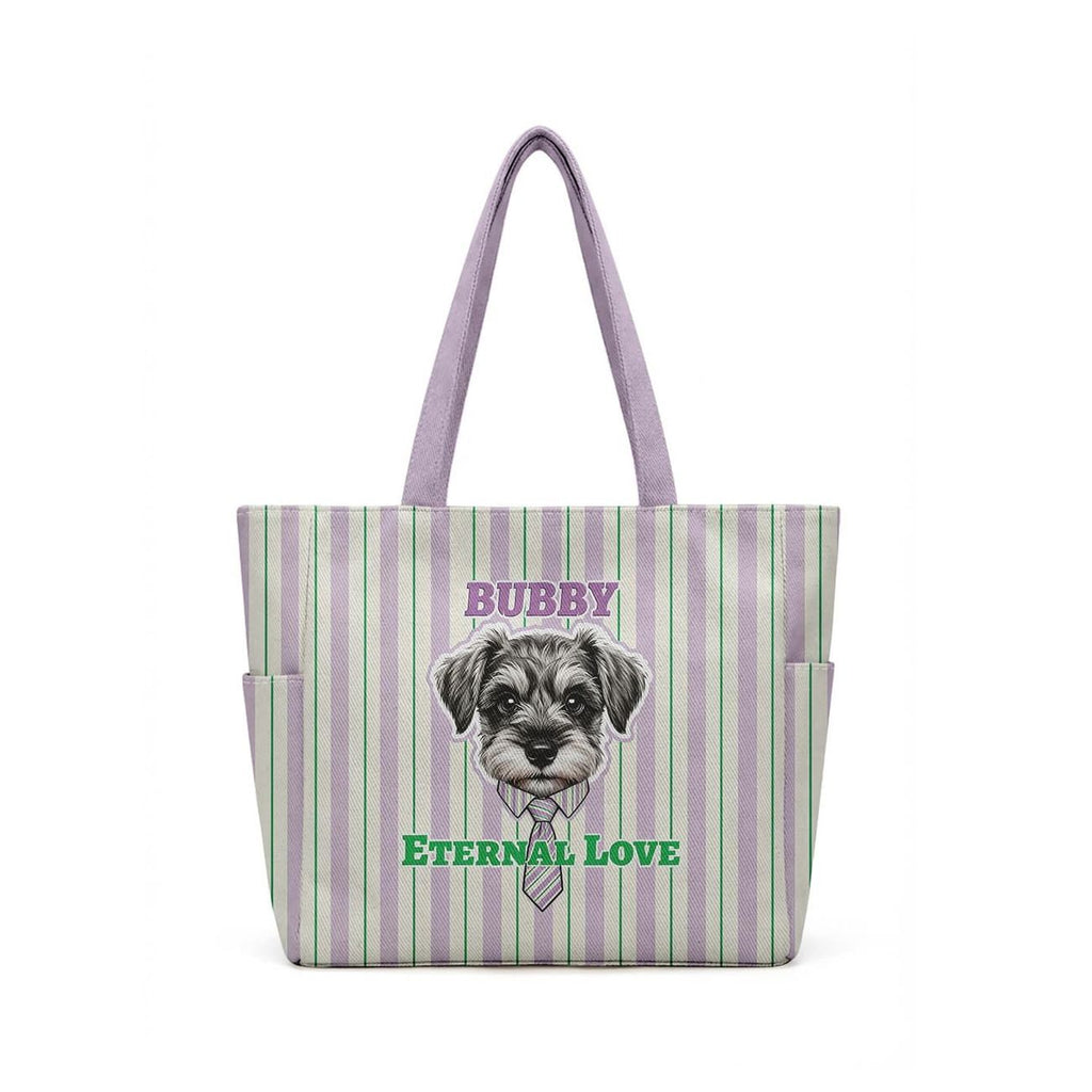 Custom DIY Pet Portrait Tote Bag - Personalized Foldable Eco-Friendly Twill Shopping Bag (8 Styles, Free Drawing)