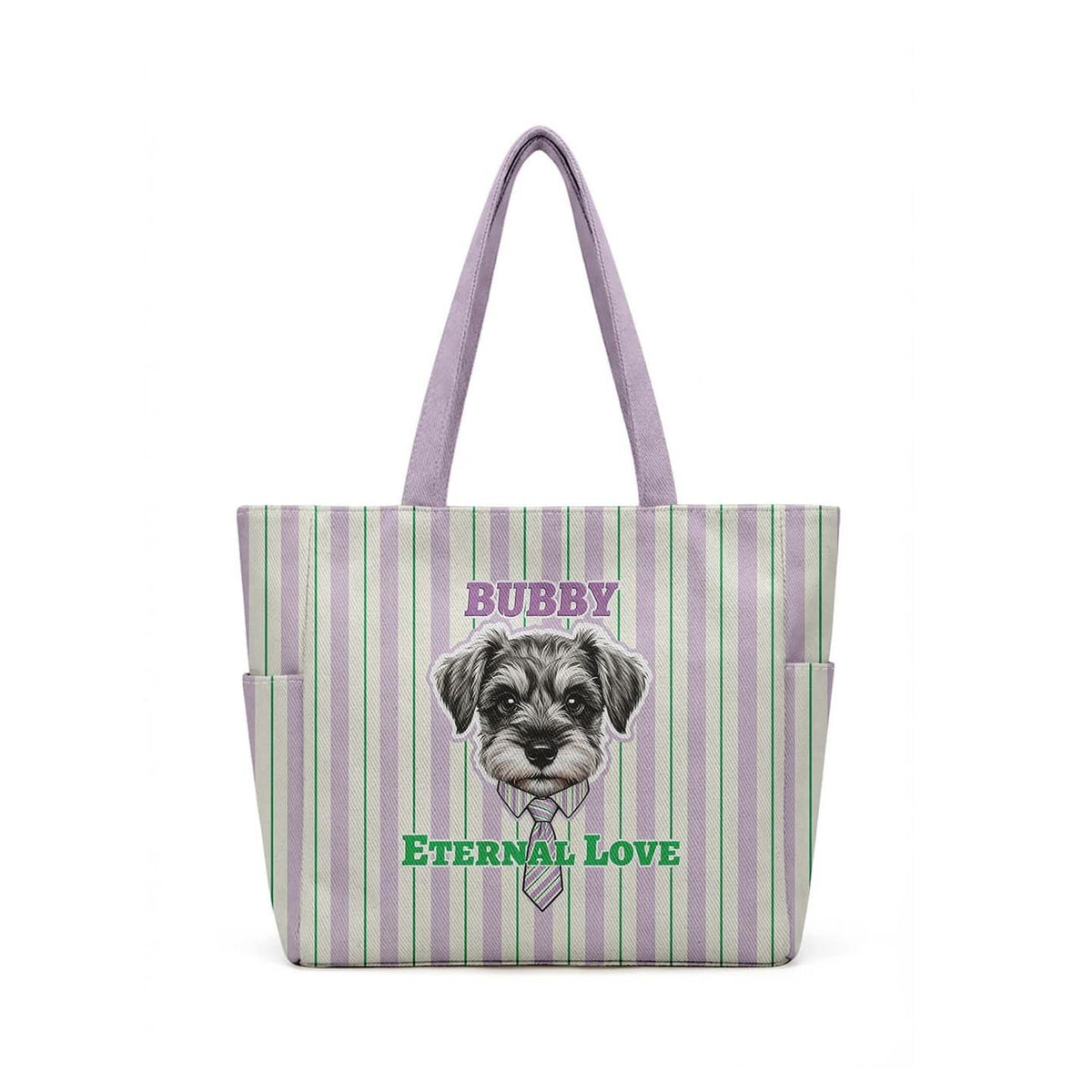 Custom DIY Pet Portrait Tote Bag - Personalized Foldable Eco-Friendly Twill Shopping Bag (8 Styles, Free Drawing)